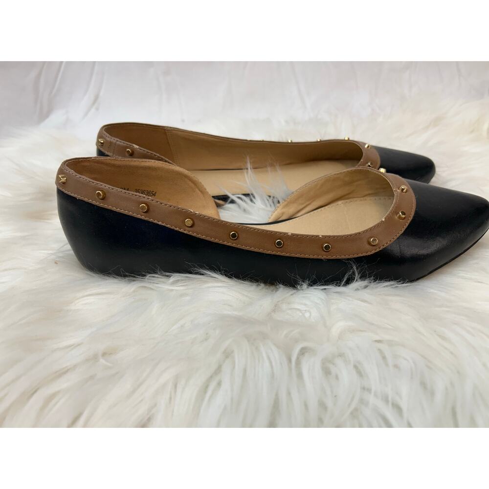 Women's Size 10 M Black Brown Flats EUC Cato